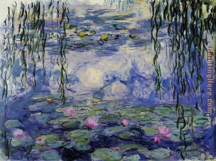 Water-Lilies 38 painting - Claude Monet Water-Lilies 38 art painting